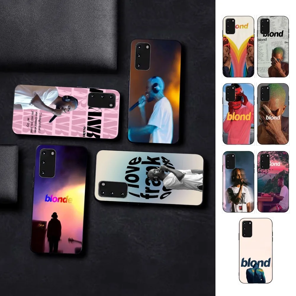 Singer F-Frank B-Blond O-Oceans Phone Case For Samsung S 9 10 20 21 22 23 30 23 24 Plus Lite Ultra FE S10lite Fundas