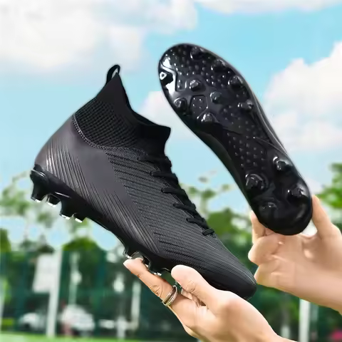 New Mens Soccer Shoes Womens Outdoor Football Cleats Unisex Baseball Turf Shoe Youth Rugby Adult Football Boots Training Sneaker