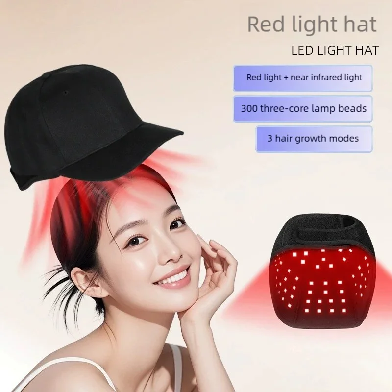

Устройство для терапии красным светом, шляпа, инфракрасный светодиодный шлем для лечения роста волос, шапочка для предварительной выпадения, релаксация головы, облегчение кожи головы
