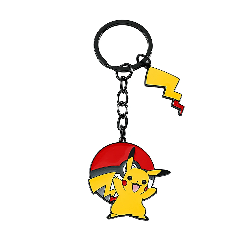 Pokémon Anime-Figur Pikachu Schlüsselanhänger Klassischer süßer Schiggy Psyduck Schlüsselanhänger für Freunde Anhänger Accessoires Geschenke
