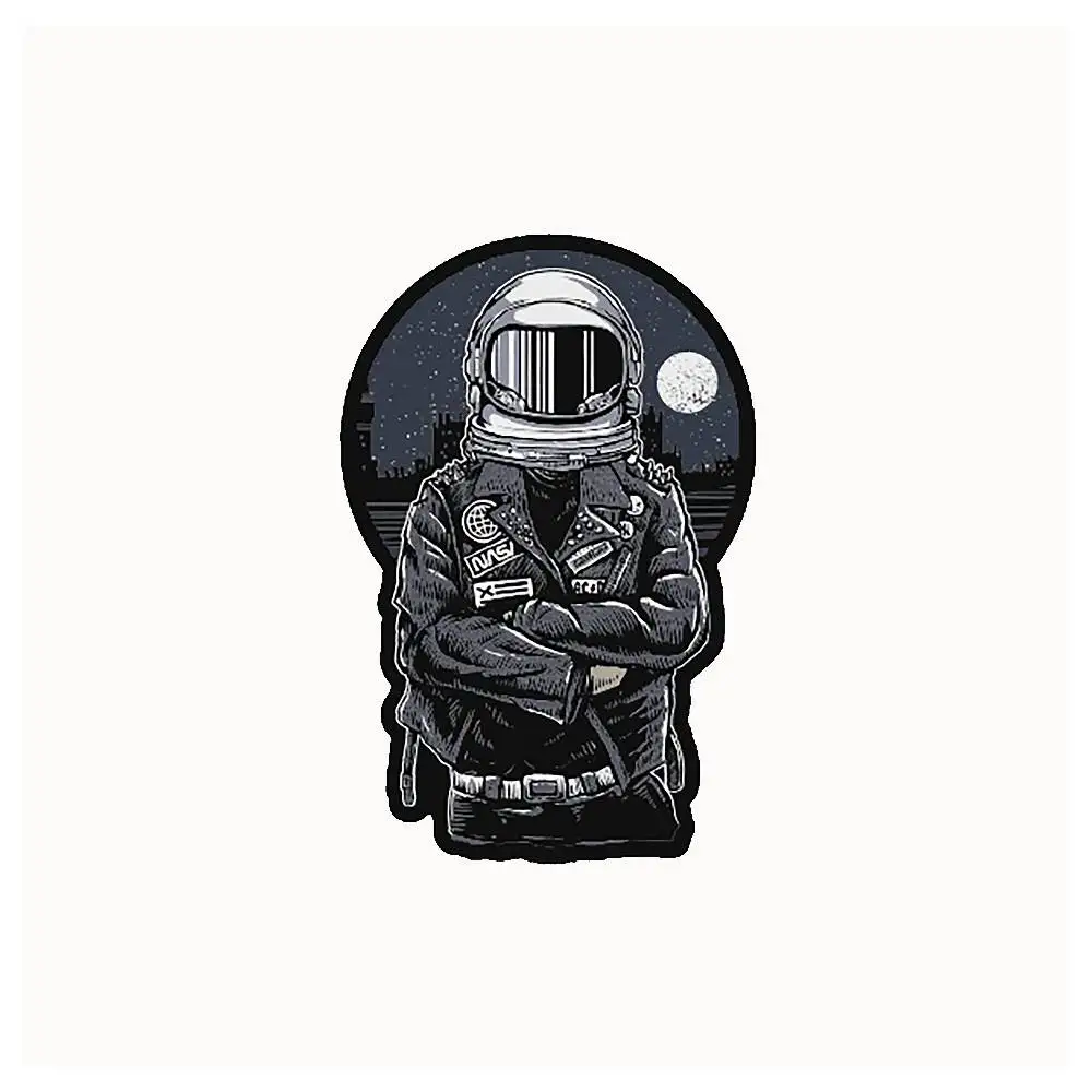 Astronaut Rebel Waterproof Stickers For Decorating Car Windows Motorcycles And Computers.