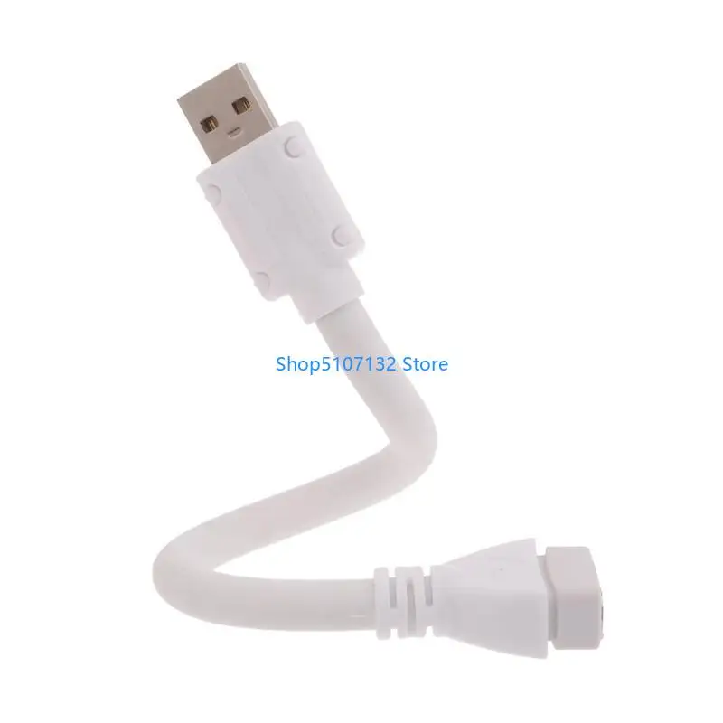 87HD Adjustable Table Lamp Converter Wire Line Support Only for USB Fan