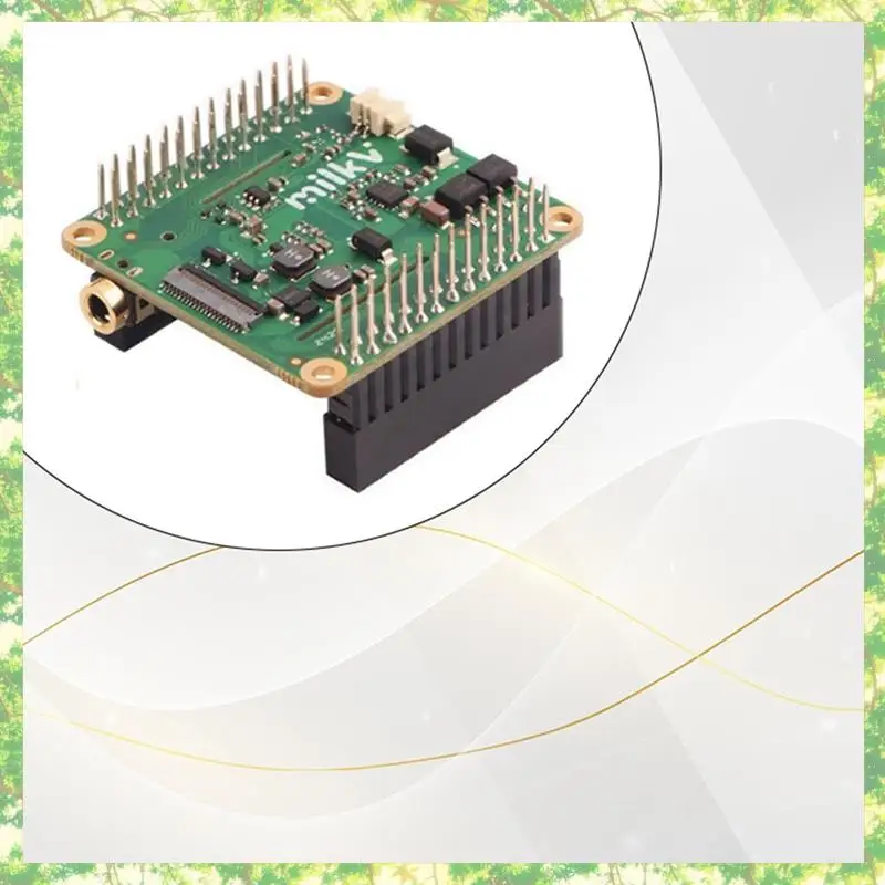 Smart-For Milk-V Duo S Poe HAT 확장 보드 MIPI DSI 및 오디오 인터페이스 지원 POE 전원 공급 장치 A