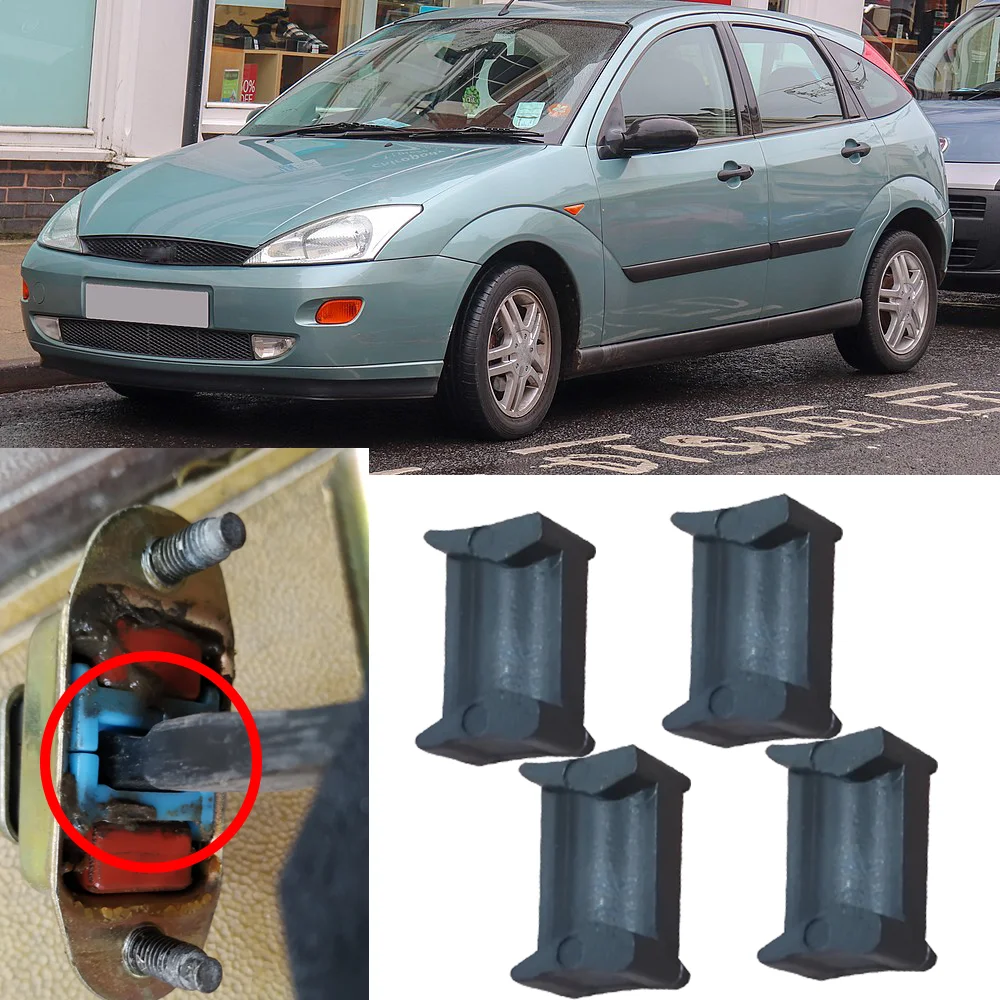 4X For Ford Focus I 1998 1999 2000 2001 2002 2003 2004 NEW Left Right Car Door Check Strap Repair Kit Stopper Damping Clip