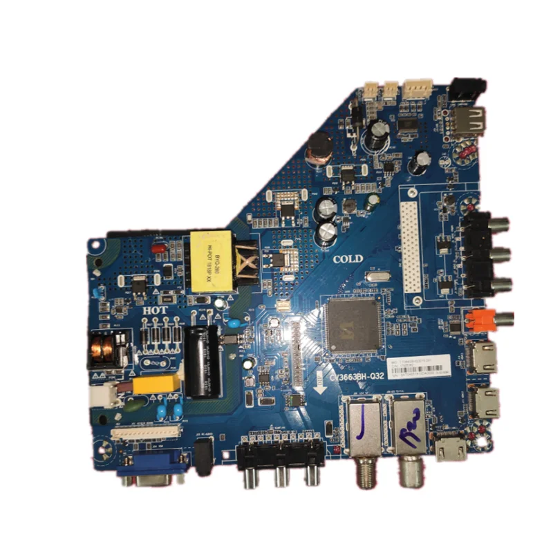CV3663BH-Q32 3 HDMI interfaccia scheda madre tensione di corrente 35 -- 50v 450ma funzionante bene
