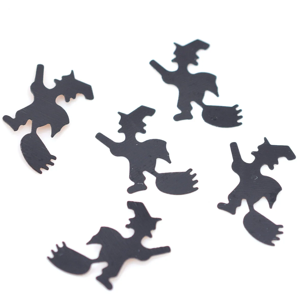 

Witch Paper Halloween Halloween Decorations For Tables Confetti Black Spooky Party Decorations for Tables Banquet Balls