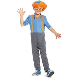 Engineer Teacher Cosplay Costume Blippiing Disguise Jumpsuits Kids English Programs Educational Halloween Carnival Party Clothes