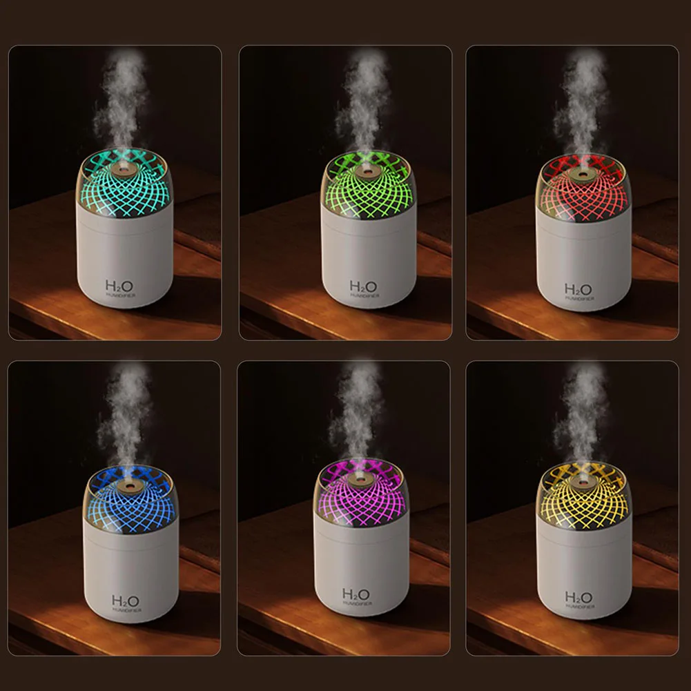 Air Humidifier 500ml Humidifier Compact And Lightweight Continuous And Intermittent Mist Adjustable Timer Humidifier