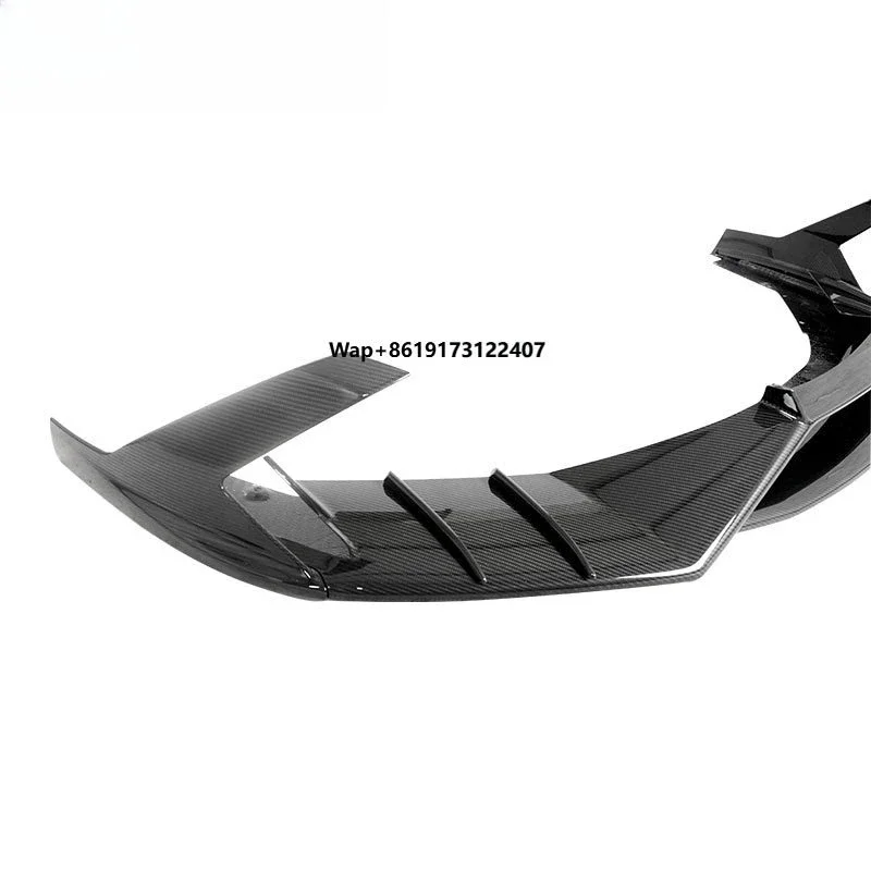 

Carbon Fiber Parts Front Bumper Lip Front Splitter MS Style for Huracan LP610