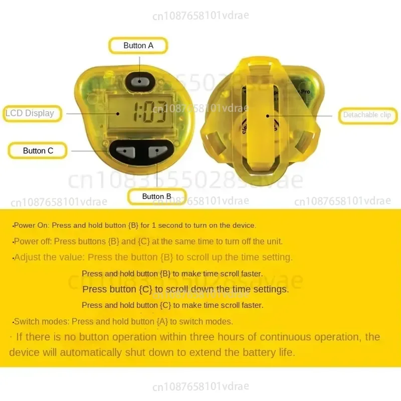 New metronome swimming rhythm professional waterproof freestyle waterproof running cycling frequency training equipment.
