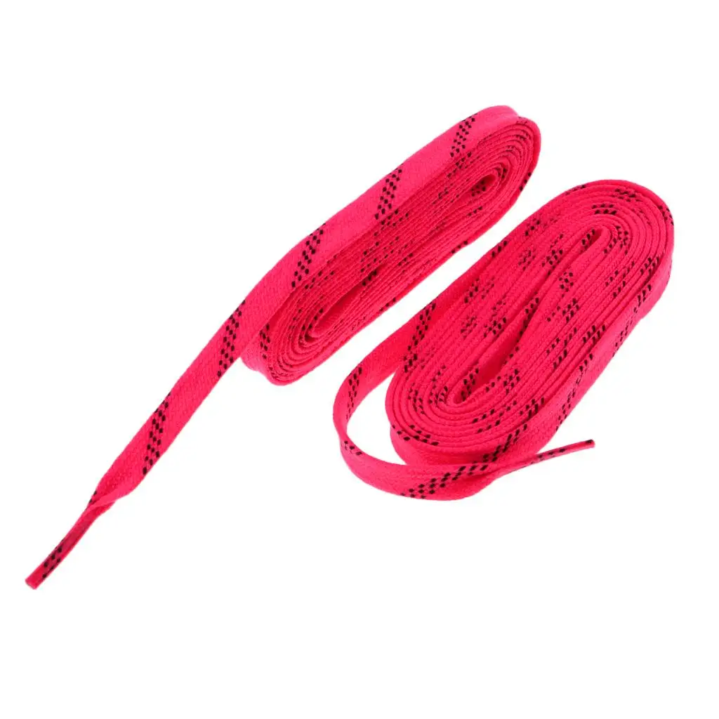 

96" 108" 120" Nylon Hockey Skate Shoe Laces for Skates Boots