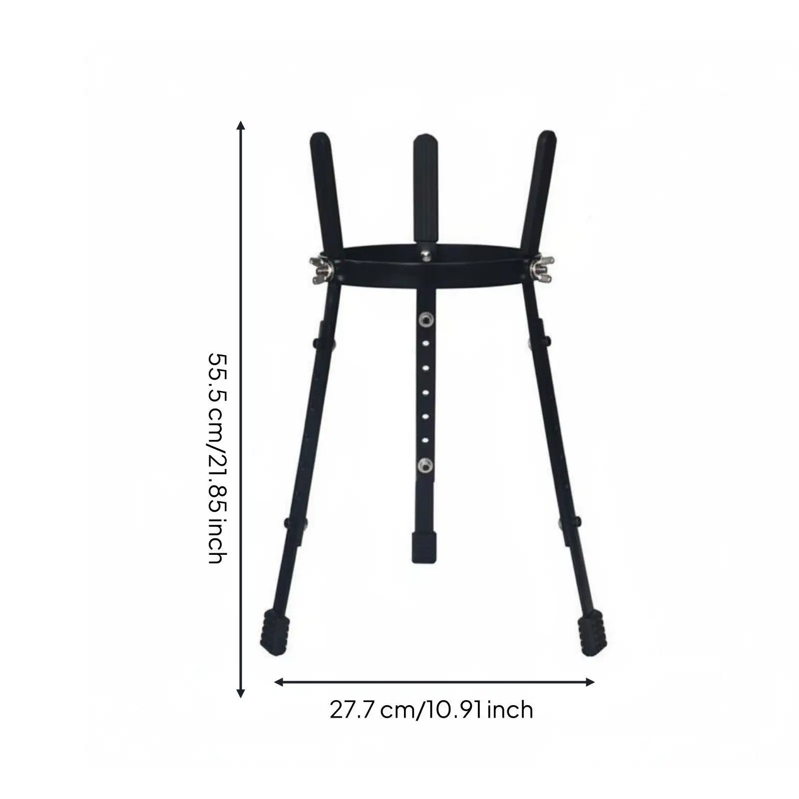 Professional Drum Bracket Universal Fit Tripod Percussion Instrument Holder for Practice Performance