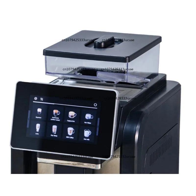 Fully Automatic Stainless Steel Espresso Coffee Machine Intelligent Touch Control Smart Coffee Maker