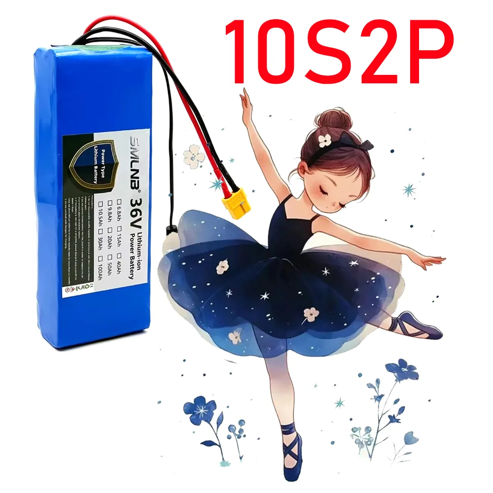 

36V electric scooter battery 6800mAh lithium battery 10s2p electric scooter battery pack