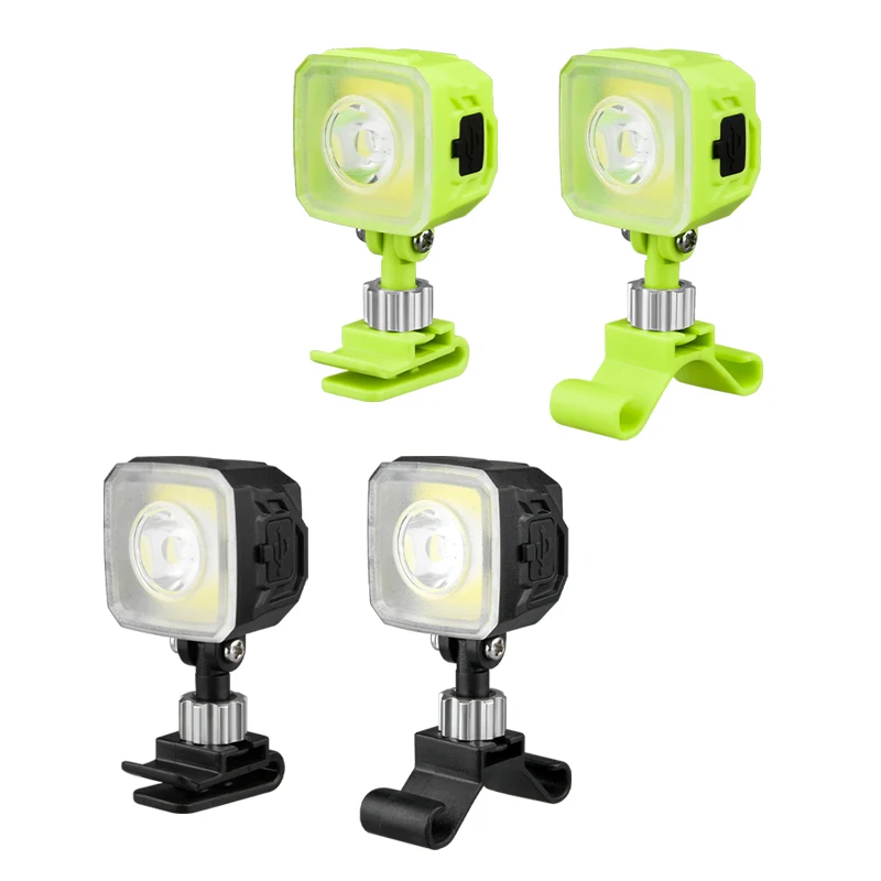 

2 Pcs Shoe Lights USB Rechargeable Portable Headlights 5 Light Modes Flashlight for Night Walking Camping Running Lanterns