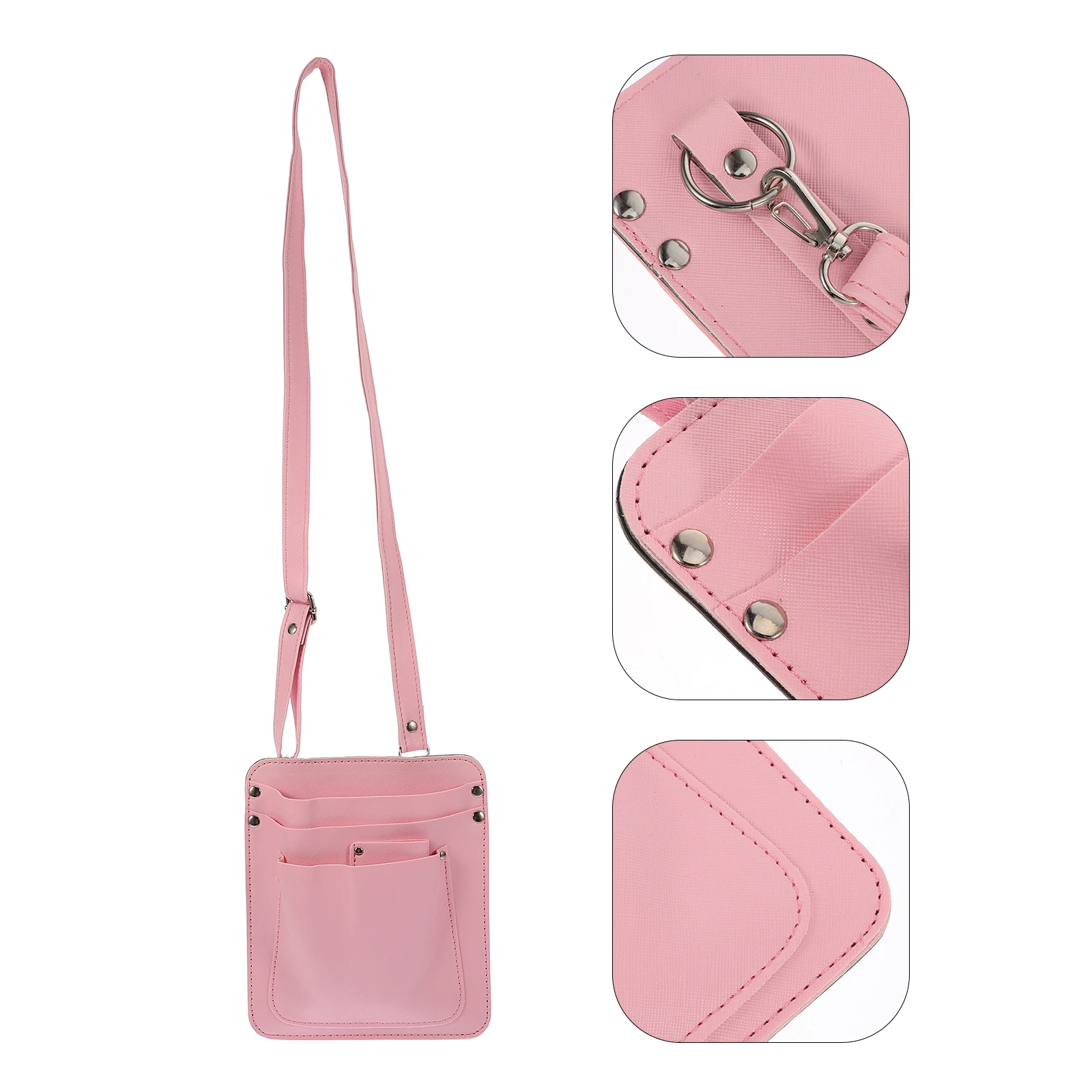 

Florist Tool Kit Pu Waist Pouch Set For Flower Arranging Precision Scissors Gardening Belt Crossbody Bag Hair Stylist