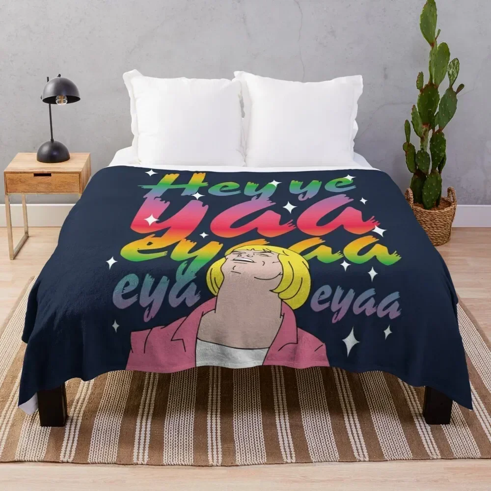 Hey ye yaa eyaaa Throw Blanket Retros decorative Blankets For Bed Sofa Throw Blankets