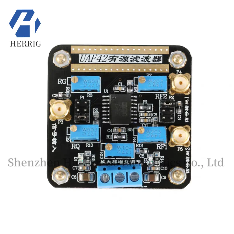 UAF42 Active Filter Module High-pass filtering/low-pass filtering/band-pass filtering
