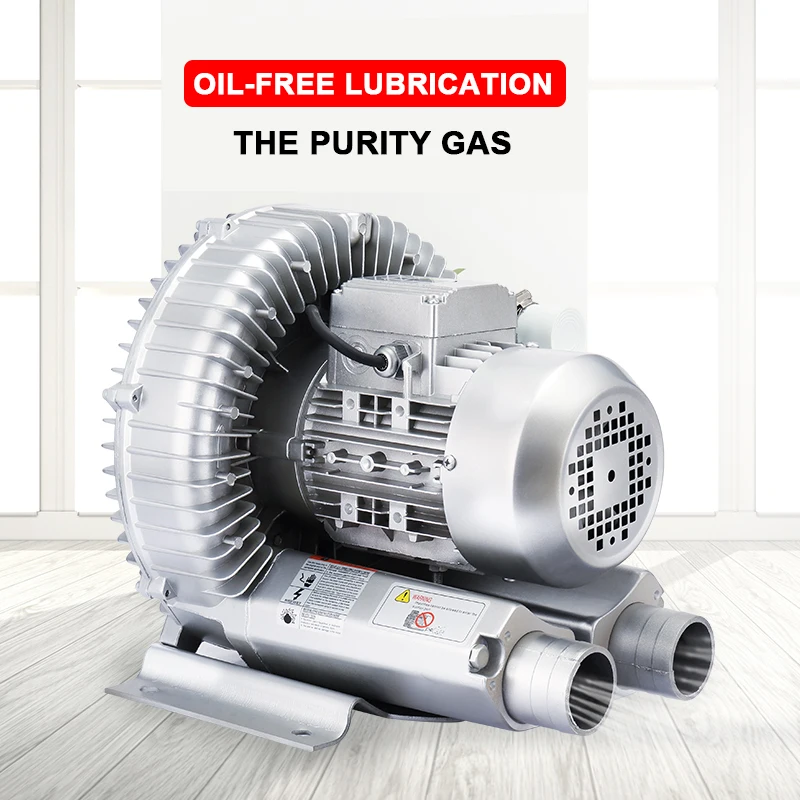 魚介類養殖場向け高圧サイドチャネルリング電動エアブロワー QM 2.2 kw