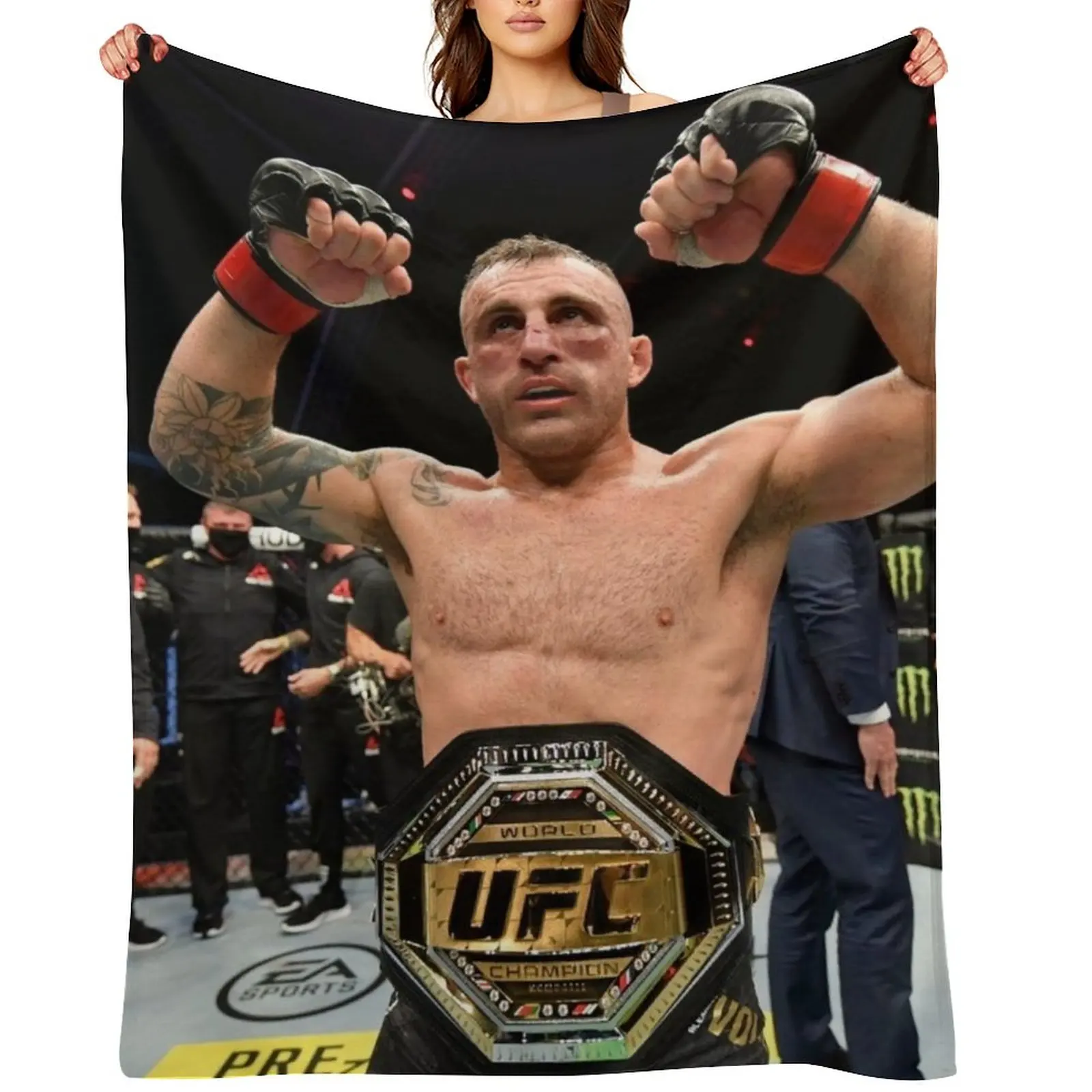 

Alexander Volkanovski #3 Throw Blanket Designers Beautifuls warm winter Plaid on the sofa Blankets