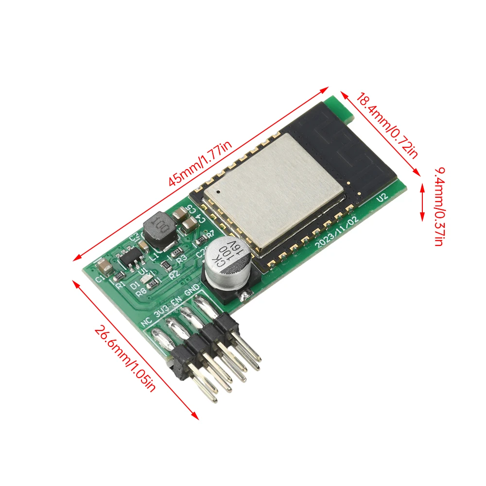 RD WiFi-Platine für RD-Netzteil, Kommunikationsversion, RD6006, RD6012, CNC-einstellbares DC-geregeltes Netzteilmodul
