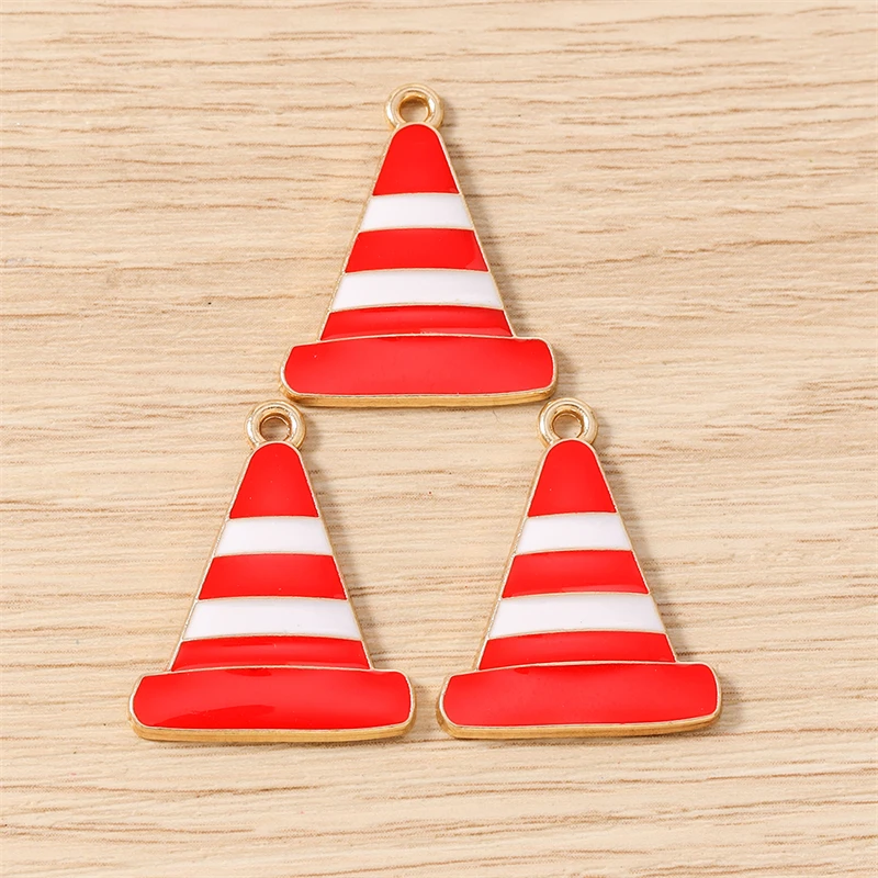 10 Stück Mix Emaille Feuer Thema Feuerwehr Werkzeuge Charms Anhänger für Schmuckherstellung Tropfen Ohrringe Halsketten DIY Handwerk Zubehör – Detail 11