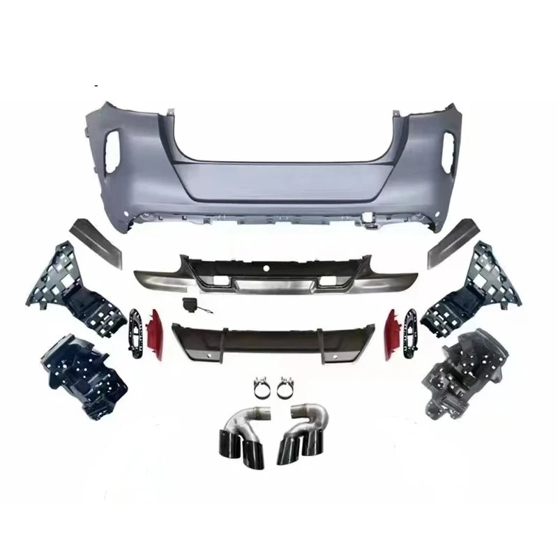 طقم كامل الجسم بنمط 1:1 F96 X6M لـ X6 G06 |   المصدات والمصدات الأمامية والخلفية |   مجموعة ترقية كاملة |   حالة جديدة #3