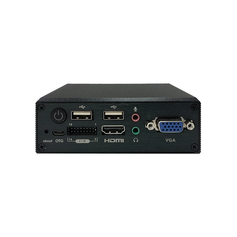 

Fanless industrial computer, low power consumption embedded multi-network port, industrial mini small host computer