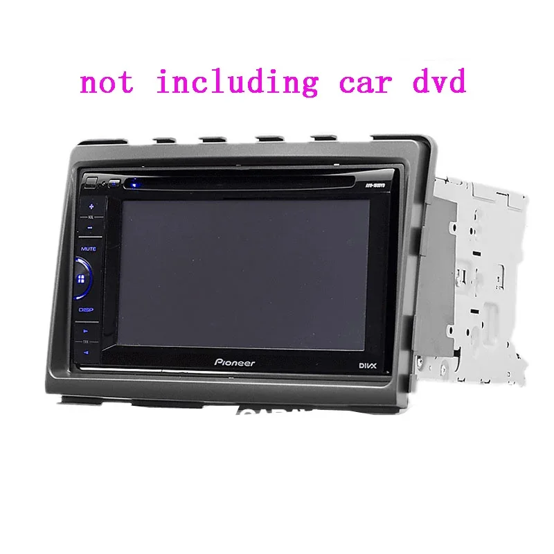 2Din سيارة مشغل وسائط متعددة طقم إطارات ل سانج يونج روديوس 2013-2017 السيارات ستيريو لوحة جبل الحافة غطاء طقم إطارات