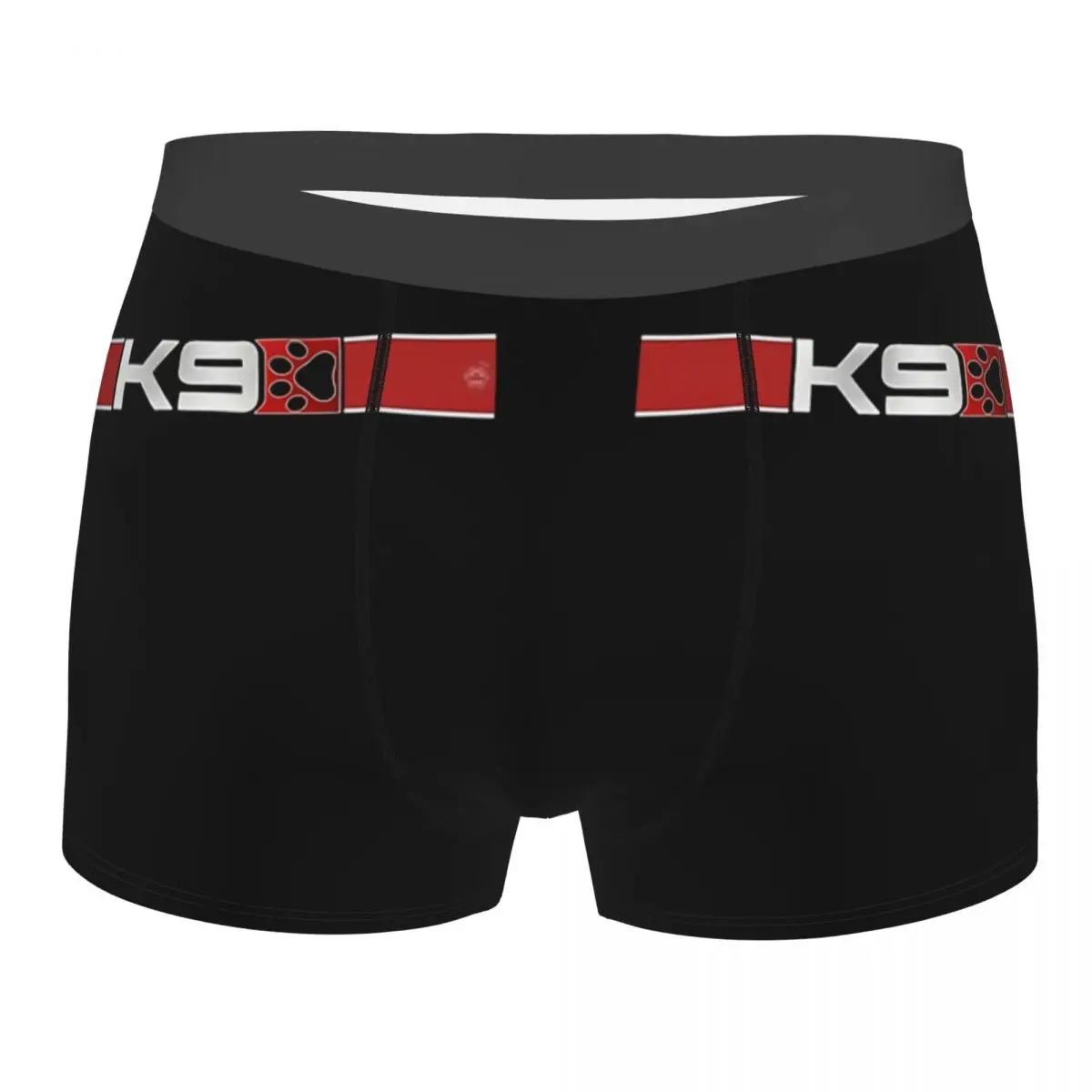 Bark K9 Strip Red Man's Boxer Briefs Mass Effect Game Breathable Creative Underpants Top Quality Print Shorts Birthday Gifts