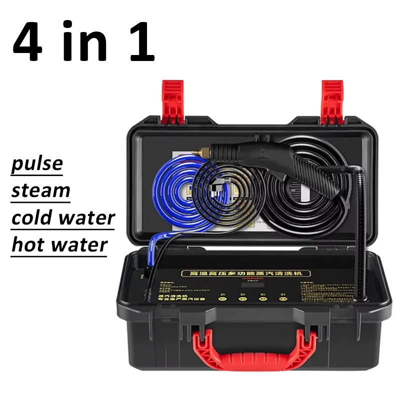 DIVEDEER Intelligente stemreinigingsmachine Hoge druk en hoge temperatuur stoomreiniger voor auto-afzuigkap airconditioner
