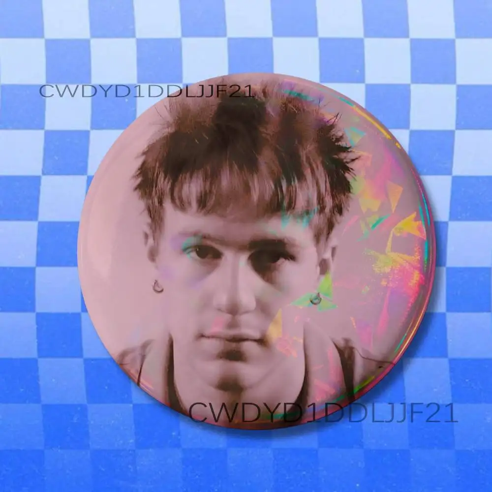 M-Malcolm Todd Sweet Boy Button Pins Weißblech-Broschen, kreatives Cartoon-Abzeichen für Rucksack- und Kleidungsdekoration – Detail 15