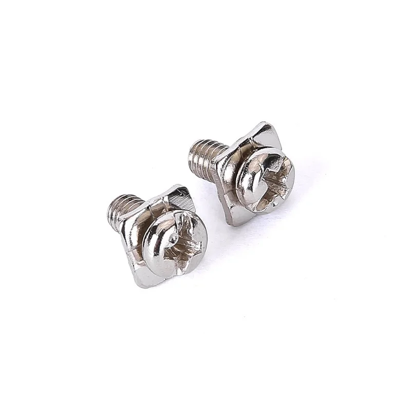 M3 M3.5 M4 M5 PM Square Washer Two Combination Screw Cross Round Head Pan Head Pad Nickel Plated Small Screws