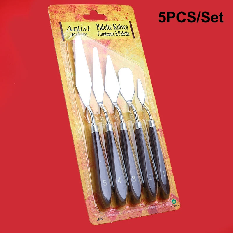7-Piece Palette Knife Set for Oil Painting product image