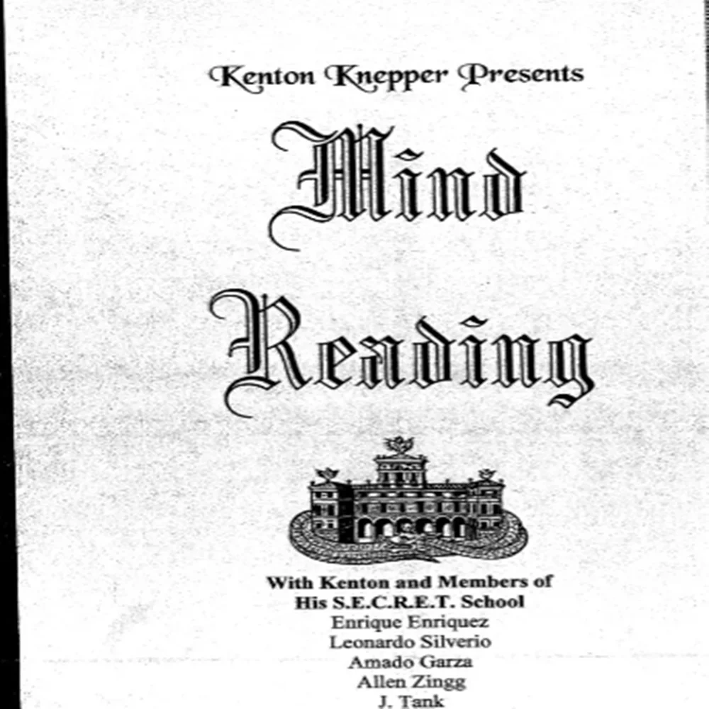 Kenton Knepper-Gedachten Lezen (Onmiddellijke Download)