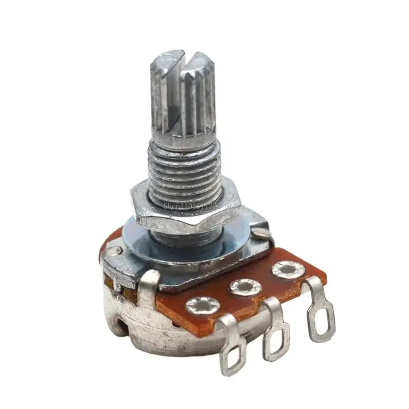  5Pcs Electric Guitars Control Pot 25K A/B 18mm Pots Shaft Guitar Amp Potentiometer Replacement Guitar Accessories