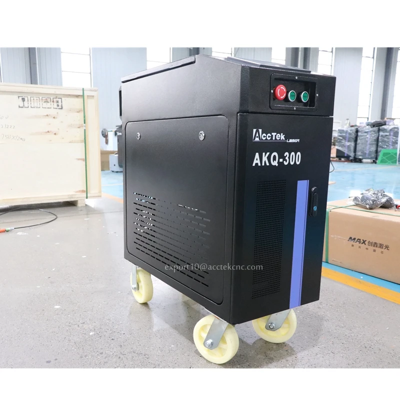 300w Pulse laser cleaning machine Highly Adaptable Laser Pulse Rust and Coating Remover