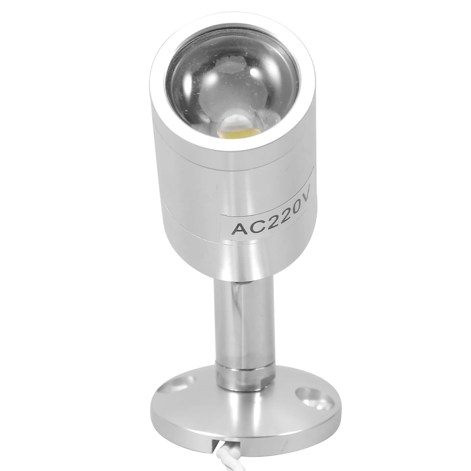 1Pc LED Spotlight for Figures Showcase Silver Cabinet Spotlight Mall Exhibition Lighting Glass Display Light