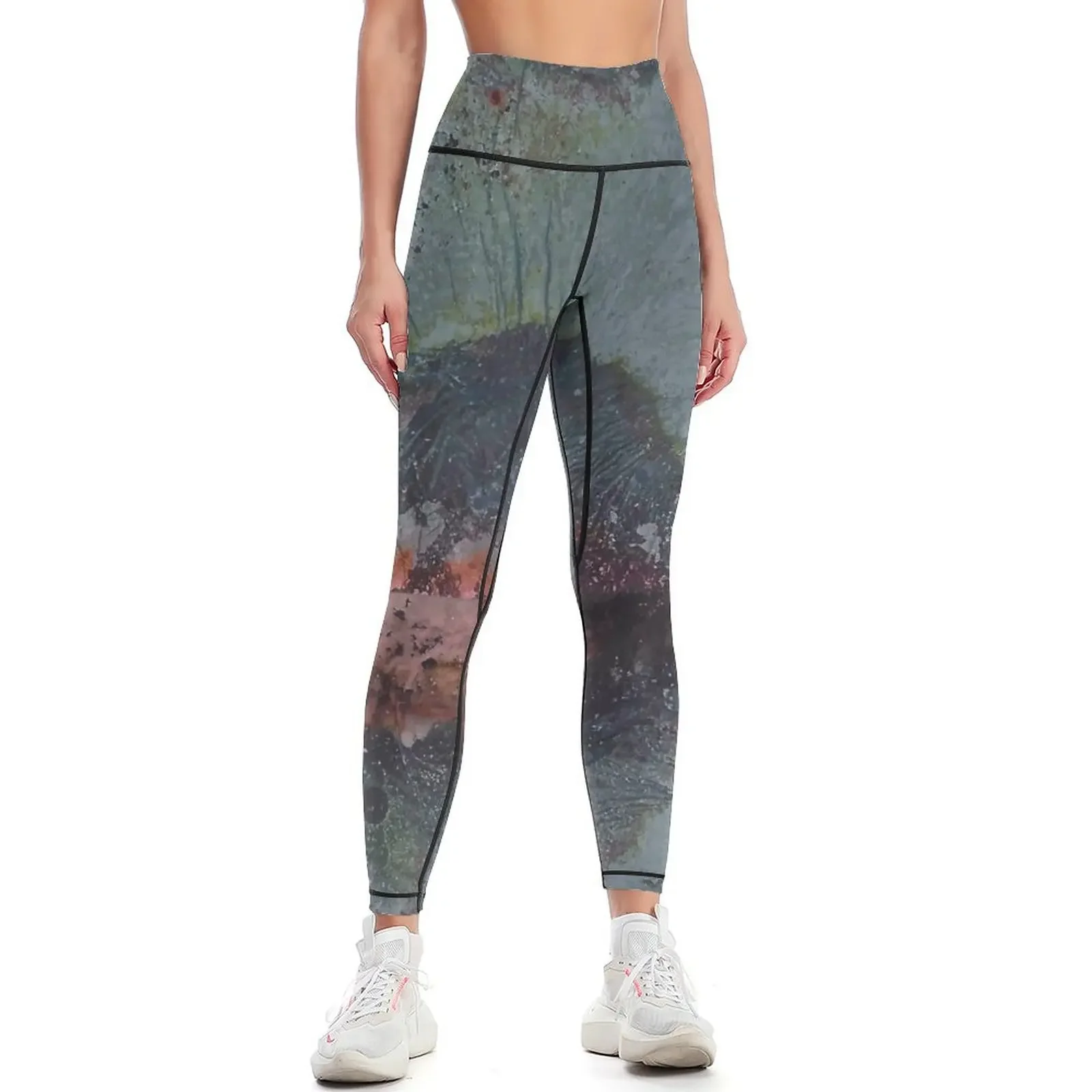 

Sunken B-Sides 03 Leggings Women's gym Women's sportswear sports shirts gym sport pants Womens Leggings