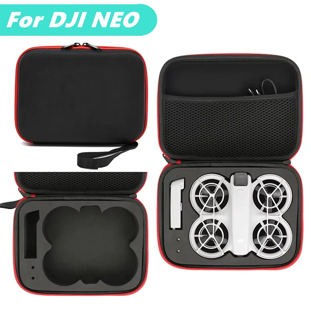 

Mini Body Storage Bag for DJI NEO Black/Grey Handheld Aircraft Storage Box Drones Accessories Protective Bag ﻿