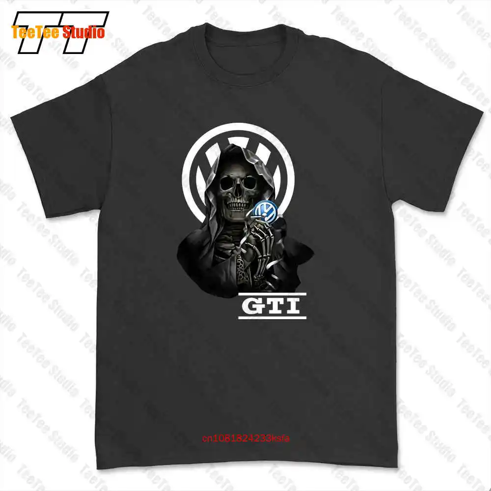 Skull With Gti Logo T-shirt Tee HPGX