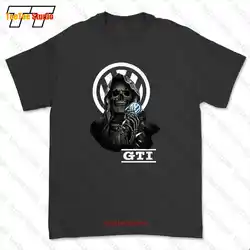 Skull With Gti Logo T-shirt Tee HPGX