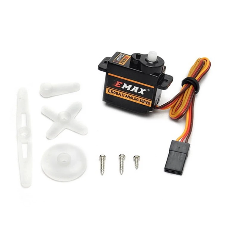 VoidFly Emax ES08A II Mini Plastic Gear Analog Servo 1.8kg/sec for RC Models