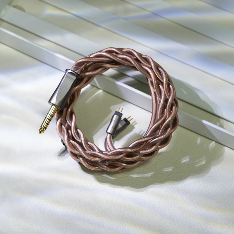 Nici HiFi 20 Premium IEM-Kabel, 4,4 mm/3,5 mm/6,35 mm Stecker mit MMCX 2-Pin für IE900, IE600, IE300, N5005 und verschiedene IEMs – Detail 8