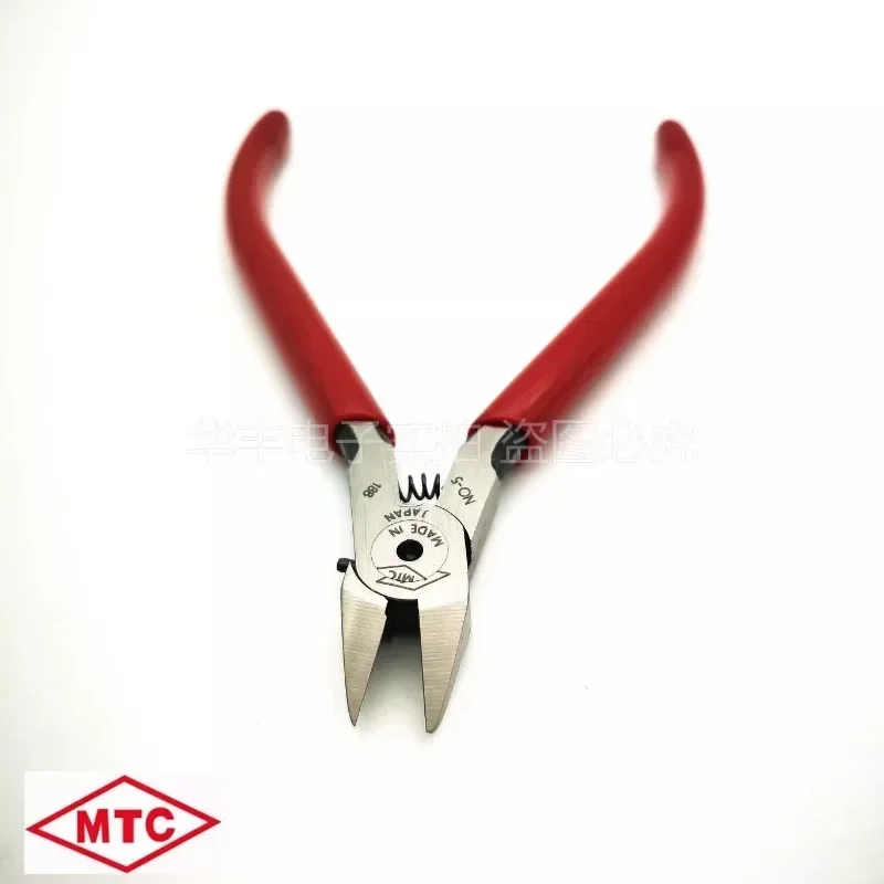 Original imported oblique mouth pliers, oblique mouth pliers, water , special pointed and fine scissors, model scissors MTC-5
