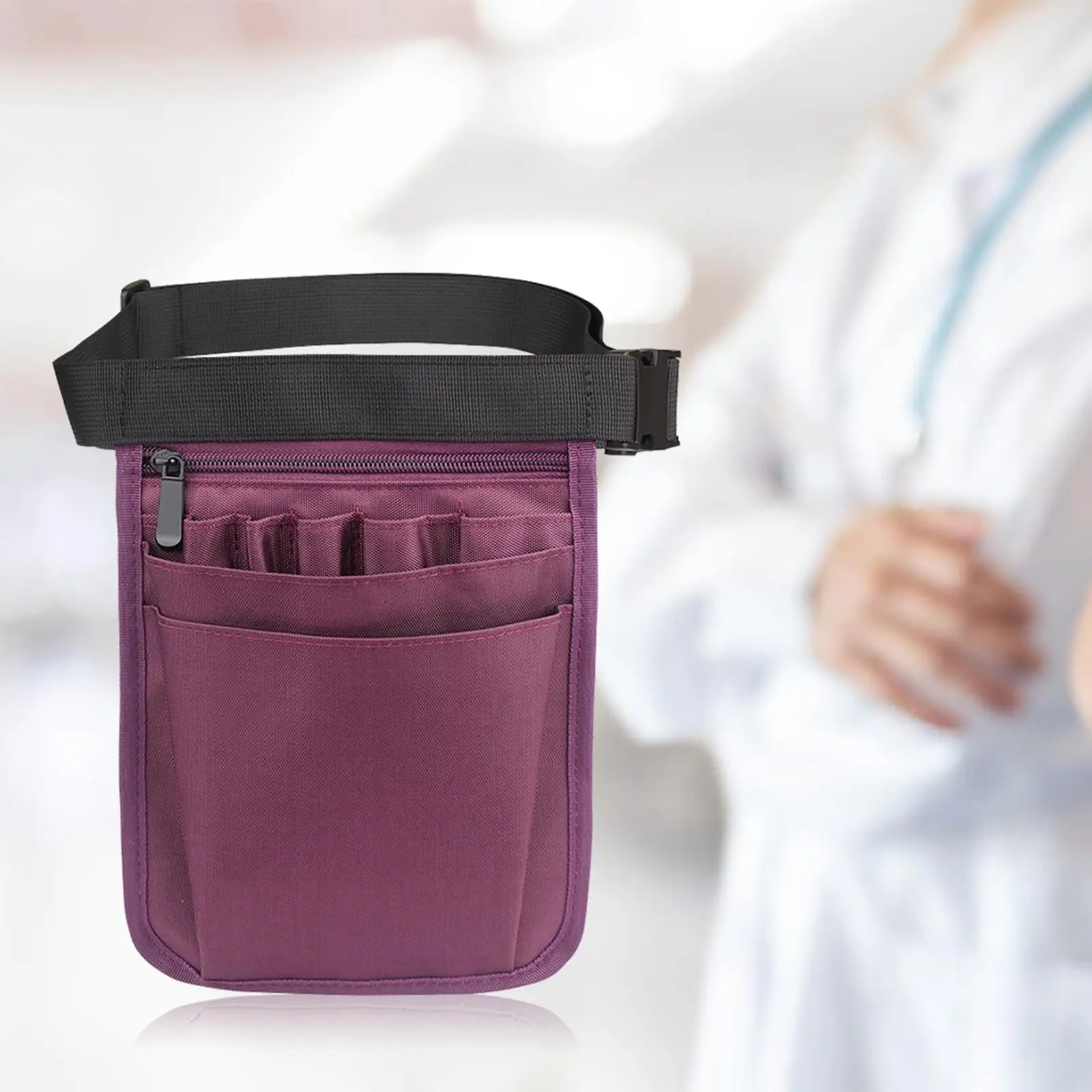 قابل للتعديل النايلون ممرضة المنظم حزام فائدة جيب فاني حزمة حقيبة التخزين للنساء الرعاية الصحية