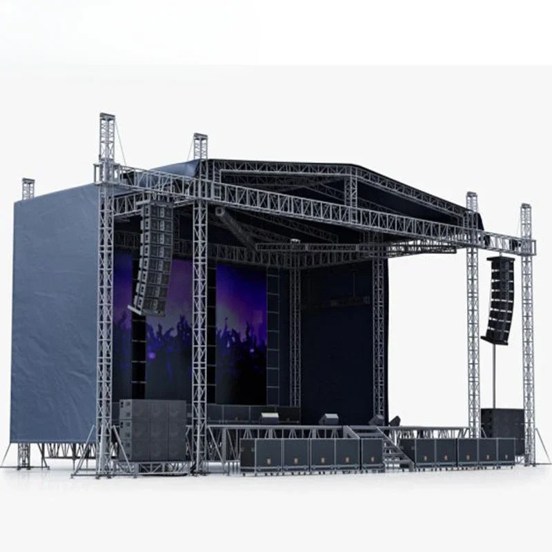 

#For Outdoor Customized Led Screen Aluminum Truss Display Lighting Event Bolt Spigot Stage Truss Roof System