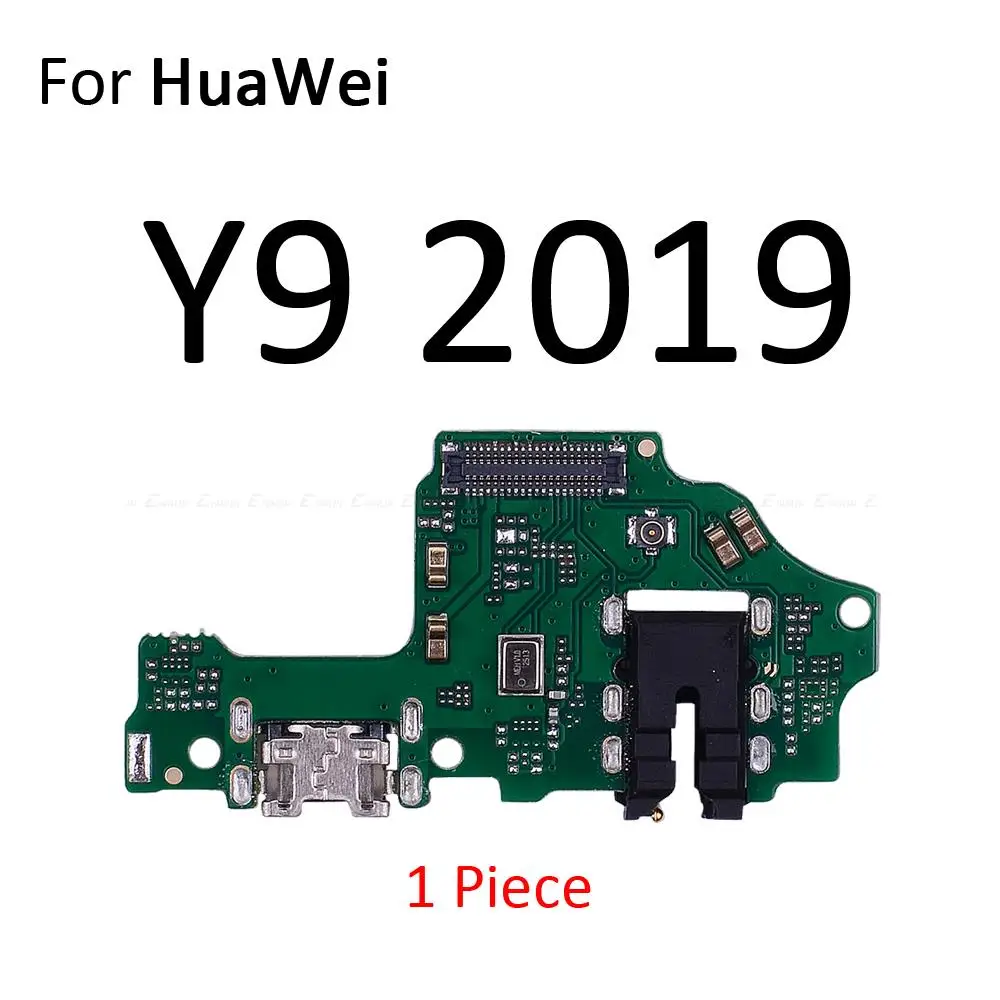 Charging Port Connector Board Parts Flex Cable With Microphone Mic For HuaWei Y9 Y7 Y6 Pro Y5 Lite Prime GR5 2017 2018 2019