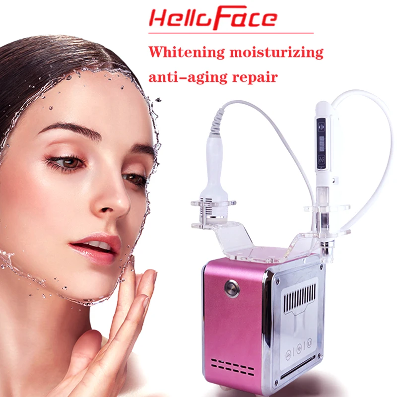 

New Whitening Moisturizing Anti-Aging Repair Microparticle Non-Invasive Meso Facial Hydrating 2 in 1 Beauty Equipment