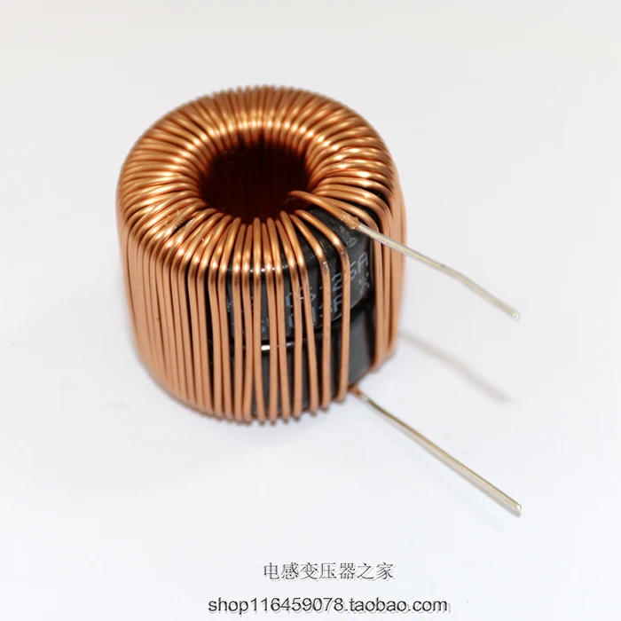 

2mh 3A Iron Silicon Aluminum Magnetic Ring Inductor, Annular Energy Storage Inductor KS106125A, Double Loop Parallel Winding